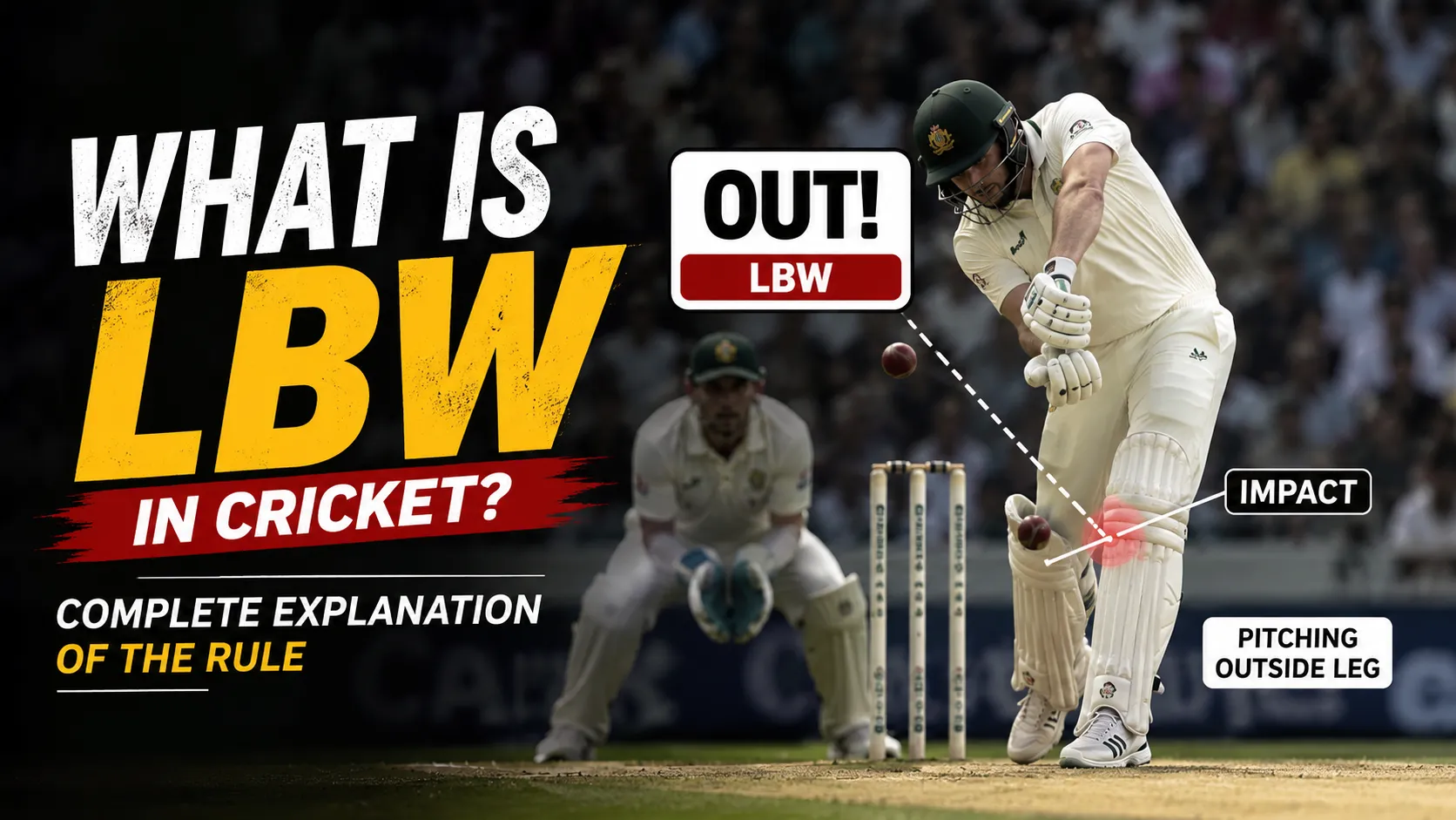 What is LBW in Cricket? Complete Explanation of the Rule