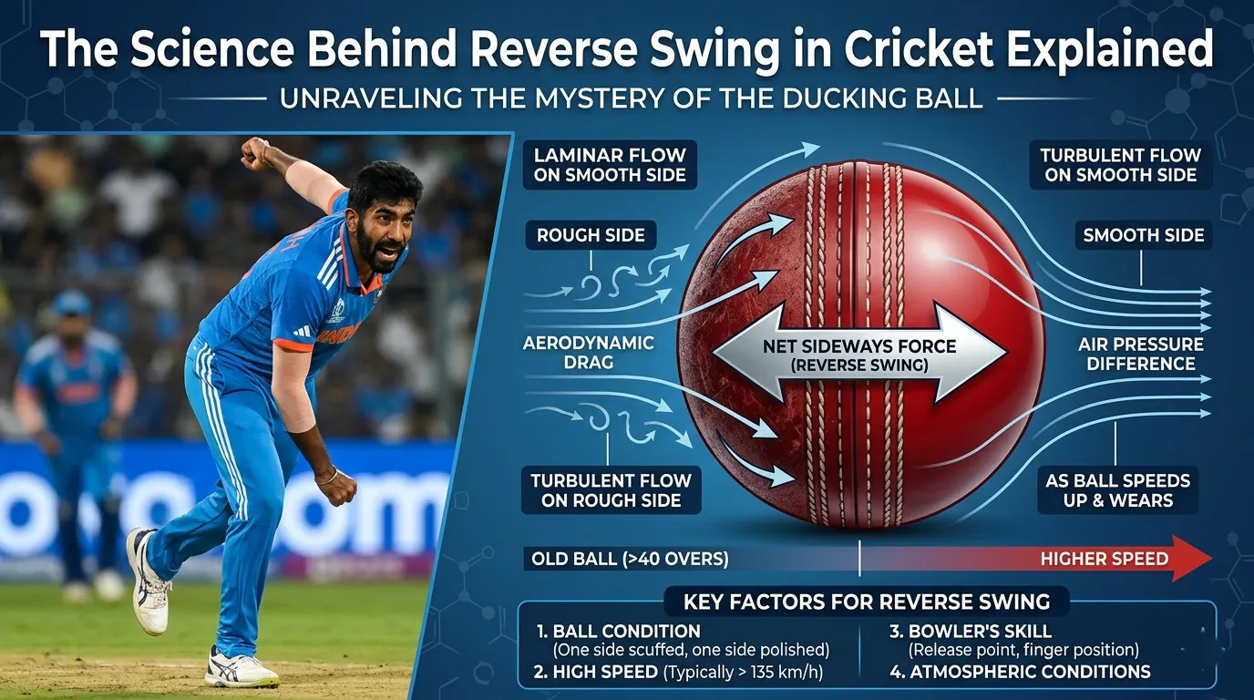 Reverse Swing in Cricket: The Science and Skill Behind the Most Feared Delivery